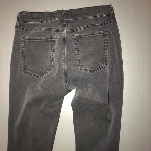 Pacsun distressed black stretchy Jegging size 24 - Picture 6 of 10